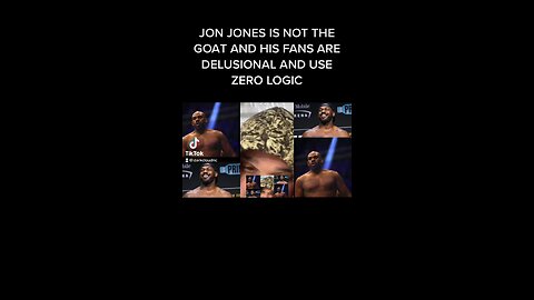 Jon Jones Is Not The Goat