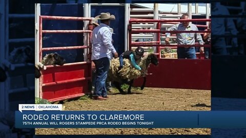 Rodeo kicks off in Claremore tonight