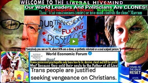 WEF: Trans People Are Justified In Seeking Vengeance on ‘Evil’ Christians (Lib agenda in description