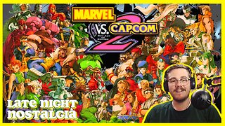 Playing Some Marvel Vs. Capcom 2 | Sega Dreamcast