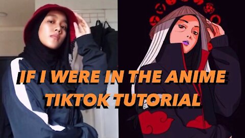 TIKTOK ANIME DRAWING TUTORIAL + Speedpainting (If i were in the Anime)