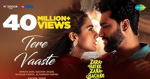 Tere Vaaste | Zara Hatke Zara Bachke | Vicky Kaushal, Sara Ali Khan, Varun J, Sachin-Jigar,Amitabh B