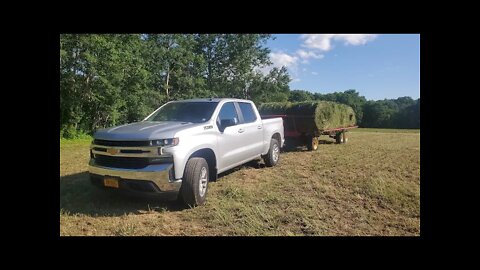 Farming with a 2021 3.0 Duramax 1500