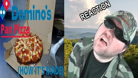 Domino's Pan Pizza (How It's Made) REACTION!!! (BBT)