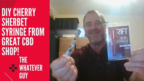 DIY Cherry Sherbet Syringe from Great CBD Shop!