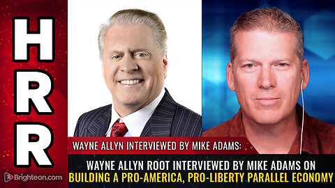 Wayne Allyn Root interviewed by Mike Adams on building a pro-America, pro-liberty PARALLEL ECONOMY