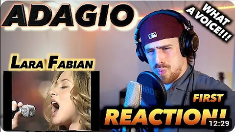 First time EVER hearing Lara Fabian - Adagio (live) REACTION! (NO WONDER SHE INSPIRED DIMASH!!!)