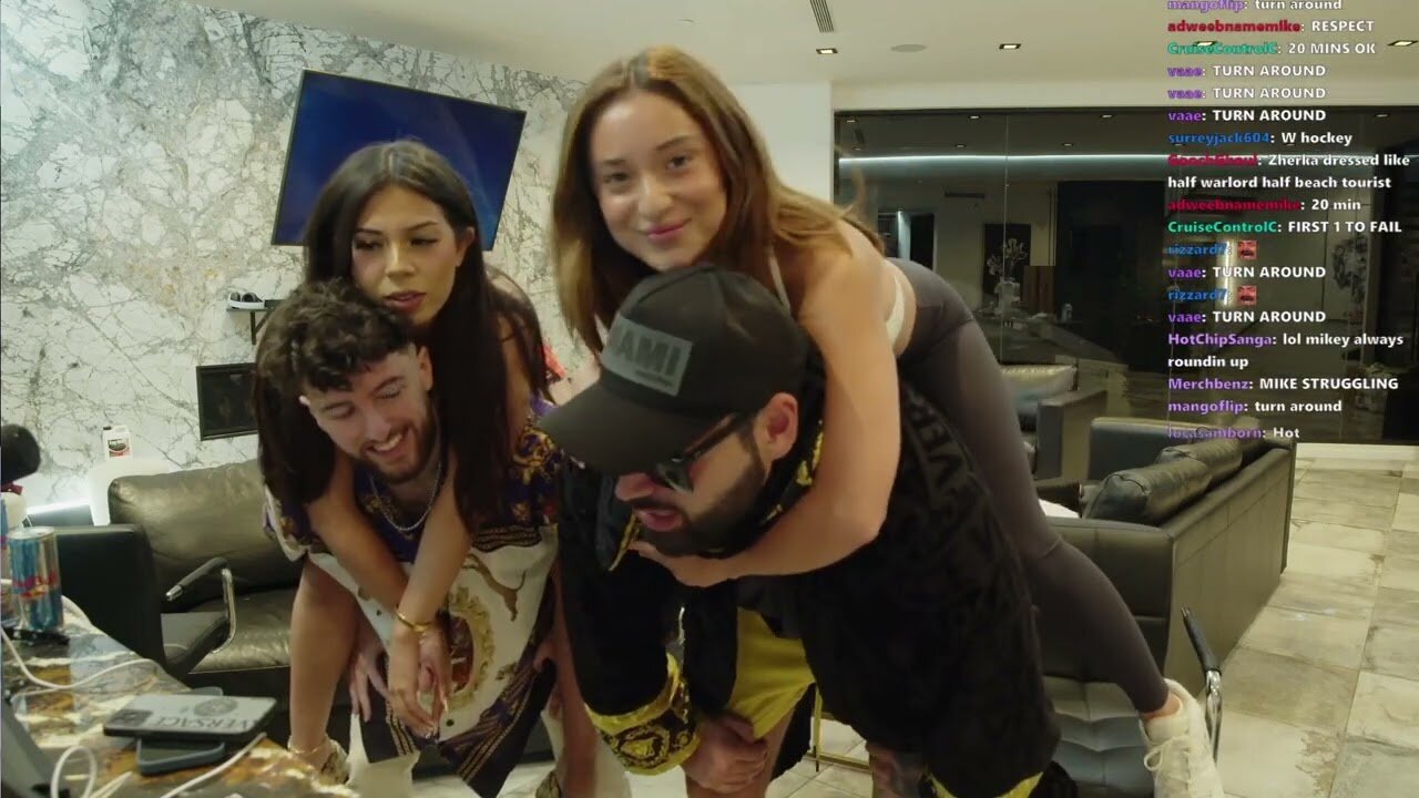 Heelmike x Zherka vs OF MODELS Vod wchat Part 1