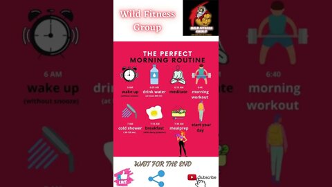 🔥The perfect morning routine🔥#shorts🔥#wildfitnessgroup🔥18 April 2022🔥