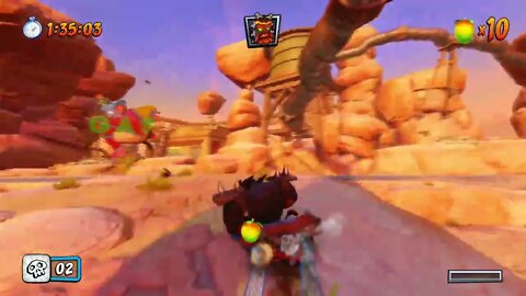 Rocky Road Limit Battle Gameplay - Crash Team Racing Nitro Fueled