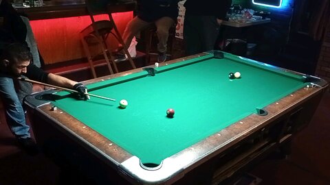 Dramatic ending in the Semifinal #billiards #pool #9ball #9ballpool