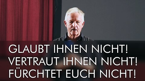 Pfarrer Fliege-Glaubt ihnen nicht!Vertraut ihnen nicht!Fürchtet Euch nicht!@NuitDebout Munich🙈