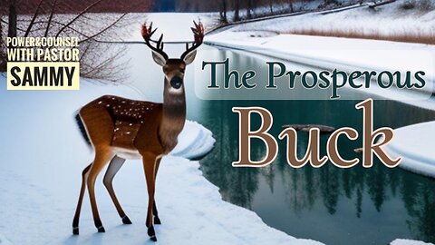 The Prosperous Deer #prosperity