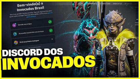 Warframe - DISCORD DO CANAL INVOCADOS BRASIL