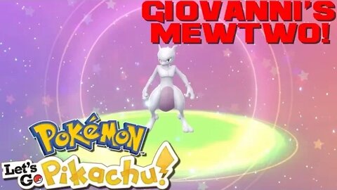 Pokémon: Let's Go Pikachu - Giovanni's Mewtwo - Nintendo Switch 😎Benjamillion