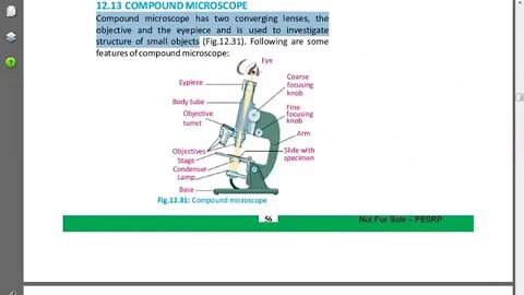 10th PHYSICS CH#12 Q 18simple microscope+Q 19compound microscope