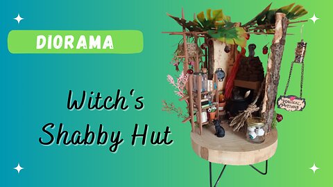 My First Diorama - Witch's Shabby Hut