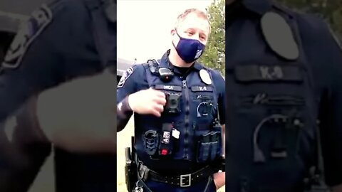 Cop hates men who know rights, but gets paid