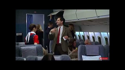 Mr. Bean Takes Photos On The Plane | Funny Clip 1 Minute!