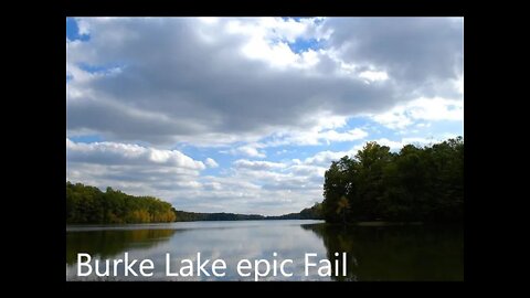 Epic Fail at Burke Lake #Burkelake #huntsmanlake #fairfaxfishing