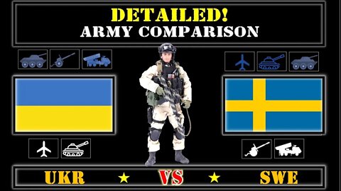 Ukraine VS Sweden 🇺🇦 Military Power Comparison 2021 🇸🇪,✈ Army 2021