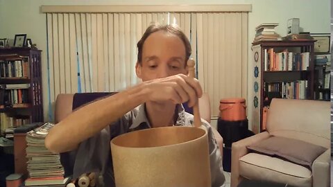 Pineal / 3rd Eye Chakra Energy Center Guided Meditation With Gold Crystal Singing Bowl - Jedi Shaman