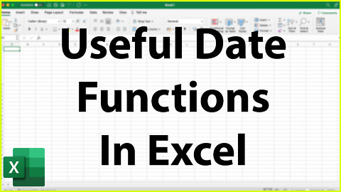 Useful Date Functions In Excel - Excel Tutorials