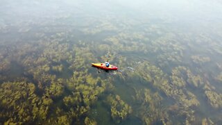 Flying Over Kayaking at Kildare Lodge, Alberton PEI