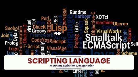 What is SCRIPTING LANGUAGE?