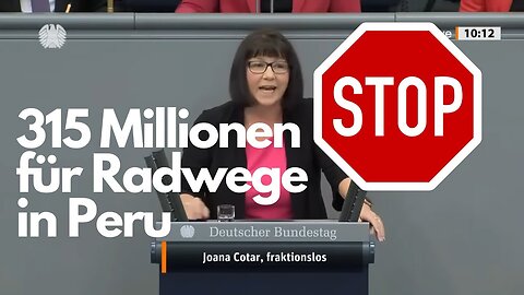 Steuerverschwendung Deutschland! Fraktionslose Joana Cotar bringt es auf den Punkt🙈