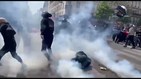 Incidenti a Parigi un 1 Maggio di alta tensione nella capitale Francese.