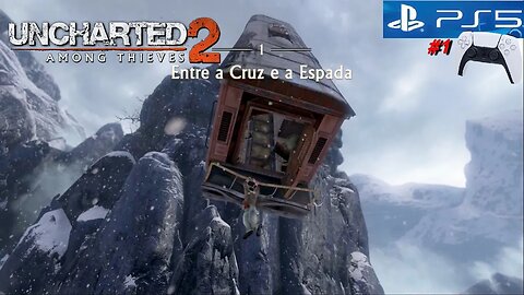 Uncharted 2 Among Thieves (Remastered - #1) - O Início Vertiginoso - no Playstation 5