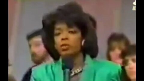 When a satanic abuse victim appeared on the Oprah Winfrey Show. Its strange how there hasn't been a