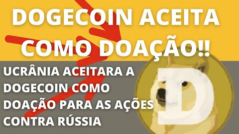 Ucrânia aceitará #Dogecoin como doação!! - 183