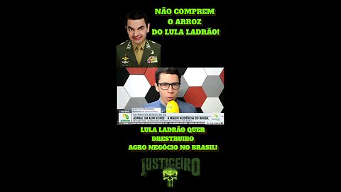 O ARROZ IMPORTADO PÔR LULA LADRÃO VEM DE TRABALHO ESCRAVO! ESTRAGAR NAS PRATELEIRAS DO SUPERMERCADO