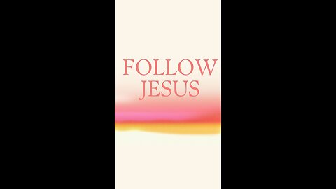 Follower of Jesus