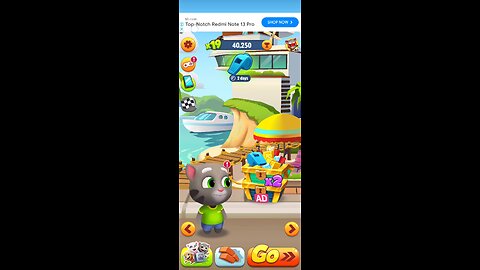 My Talking Tom Gold Candy Run