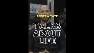 Andrew Tate talks about life