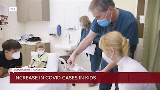 20 children a week test positive for COVID in Wisconsin