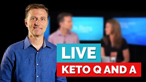 Dr. Berg Live Q&A, Thursday (November 7) on the Ketogenic Diet and Intermittent Fasting