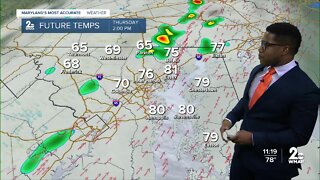 Patrick Pete's WMAR-2 Wednesday night forecast