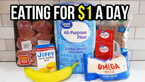 Eating for $1 a Day: Cheap and Healthy Meal Ideas You Need to Try