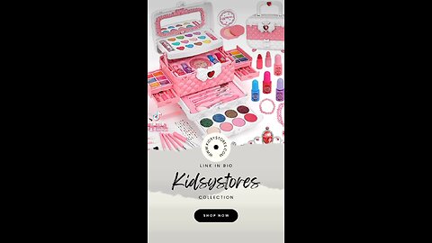 Kids makeup kit for girl