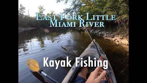 Kayak Fishing in Cincinnati - East Fork Little Miami River