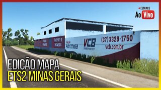 🔴 LIVE - EDIÇÃO MAPA EURO TRUCK SIMULATOR 2 MAPA MINAS GERAIS EURO TRUCK SIMULATOR 2