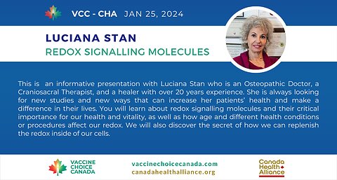 ASEA Redox Signalling Molecules - Luciana Stan