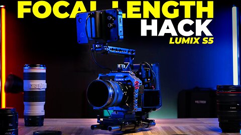 YOU Gotta TRY THIS!! || Lumix S5 FOCAL LENGTH HACK || Make your lenses longer