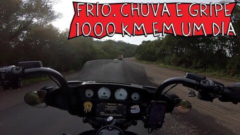 1000km de FRIO, CHUVA e GRIPE, COMEÇA a Moto Expedição Caminho das GERAIS - MECAG #04