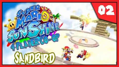 Super Mario Sunshine 4 Player Multiplayer #2