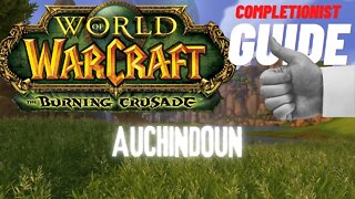 Auchindoun WoW Quest TBC completionist guide